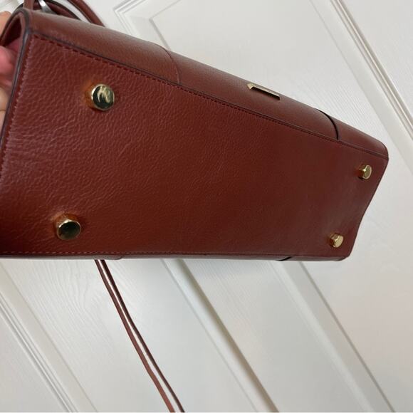 Rebecca Minkoff Whiskey MAB Double Handle Leather Tote - Picture 8 of 12